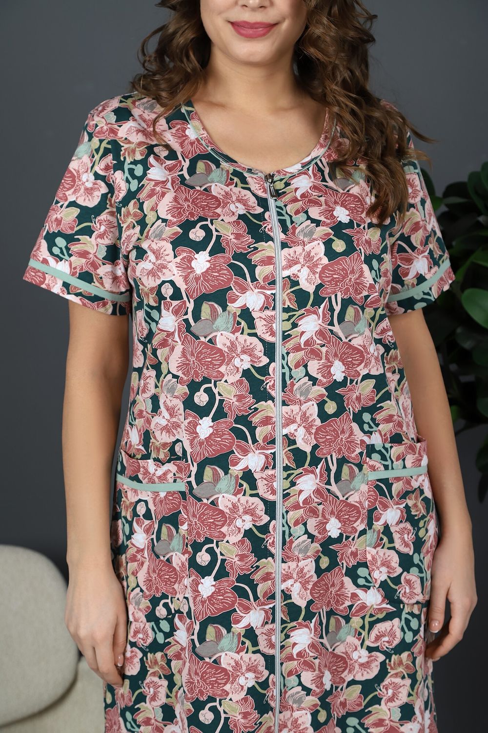 Халат Лилит-1 Виотекс ЗЕЛЁНЫЙ