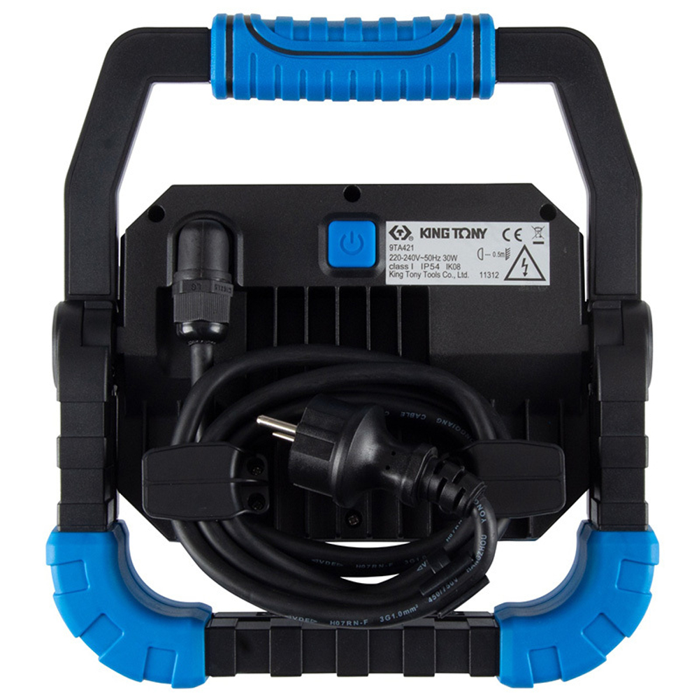 KING TONY (9TA421A) Фонарь-прожектор светодиодный, 220 В, 3000 люмен