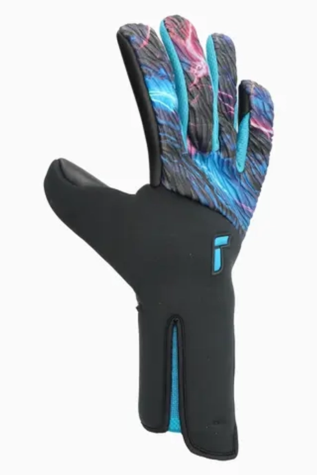 Вратарские перчатки Reusch Attrakt Venomous Gold X - черный