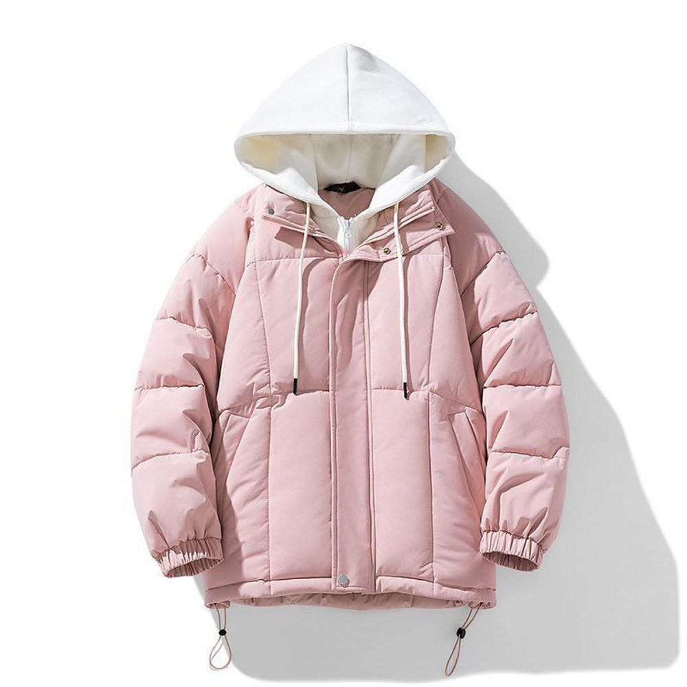 Куртка-пуховик в стиле оверсайз