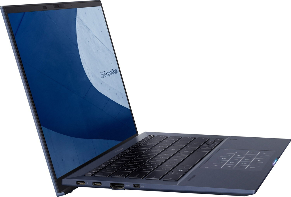 Ультрабук Asus ExpertBook B9400CEA-KC0062R 14;(1920x1080)IPS/ i7-1165G7(2.8ГГц)/ 16Гб/ 1Тб SSD/ Iris Xe Graphics/ Win10 Pro/ Темно-серый 90NX0SX1-M00940