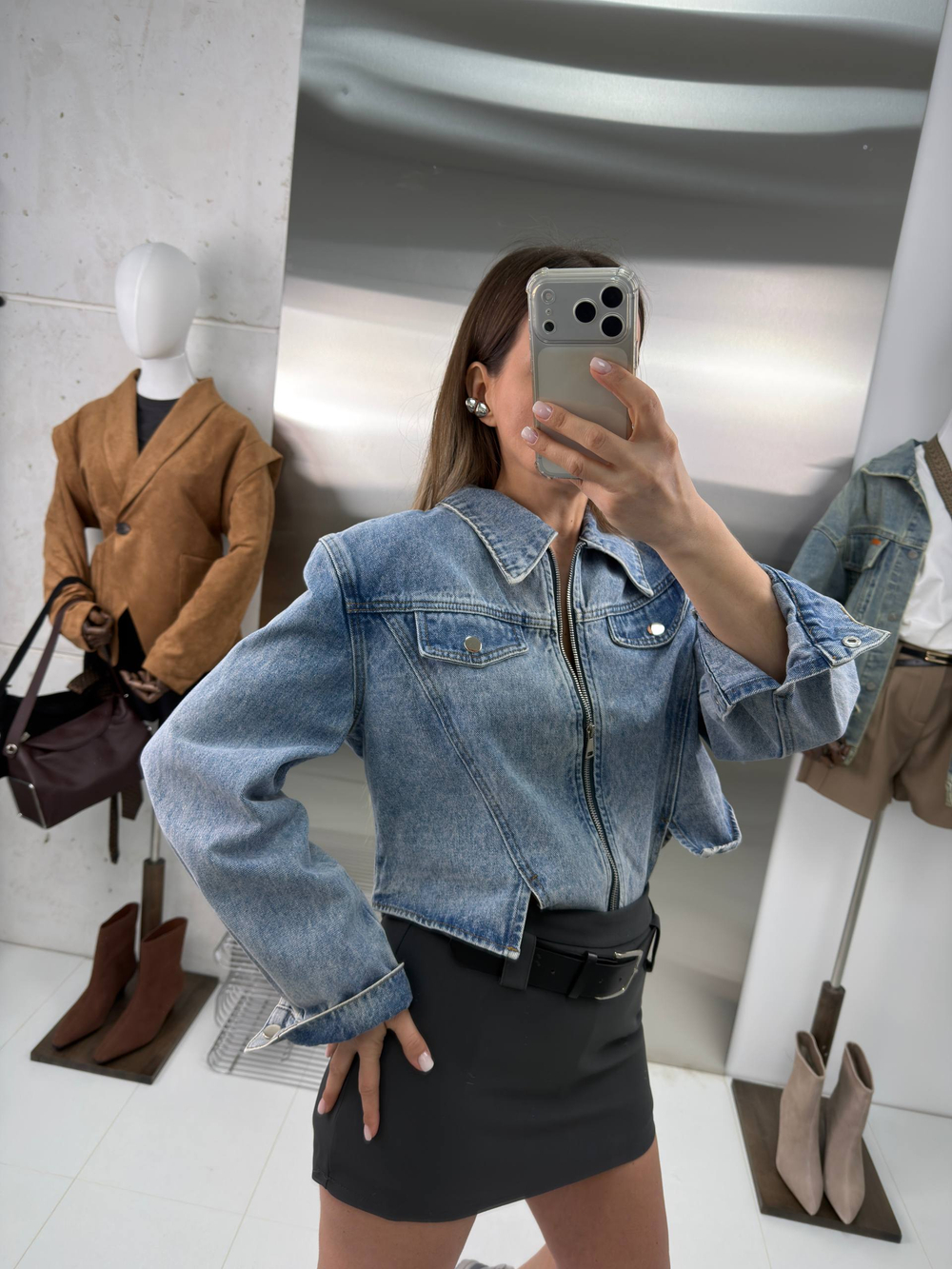 Куртка джинсовая женская арт. 3007