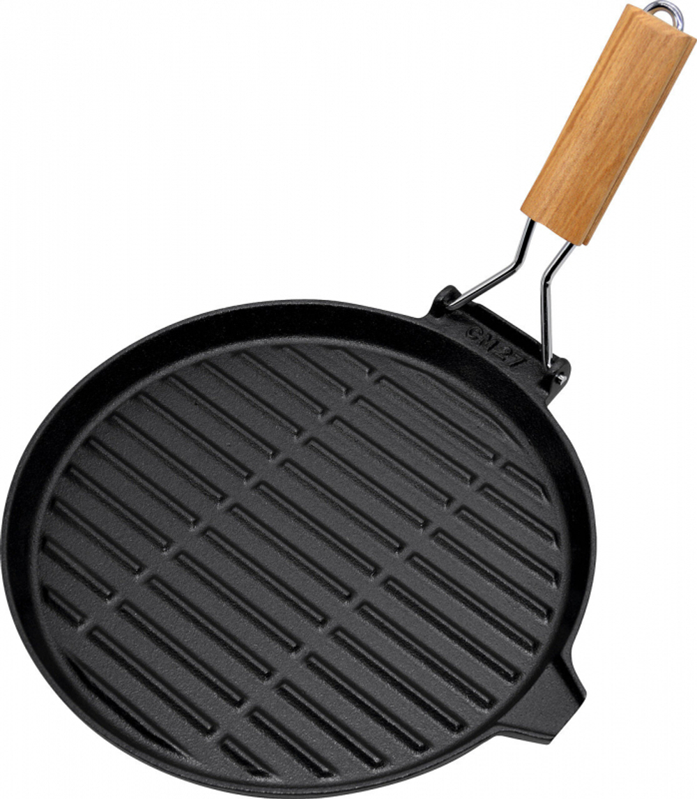 Сковорода-гриль чугунная Mallony CH26 26 см.