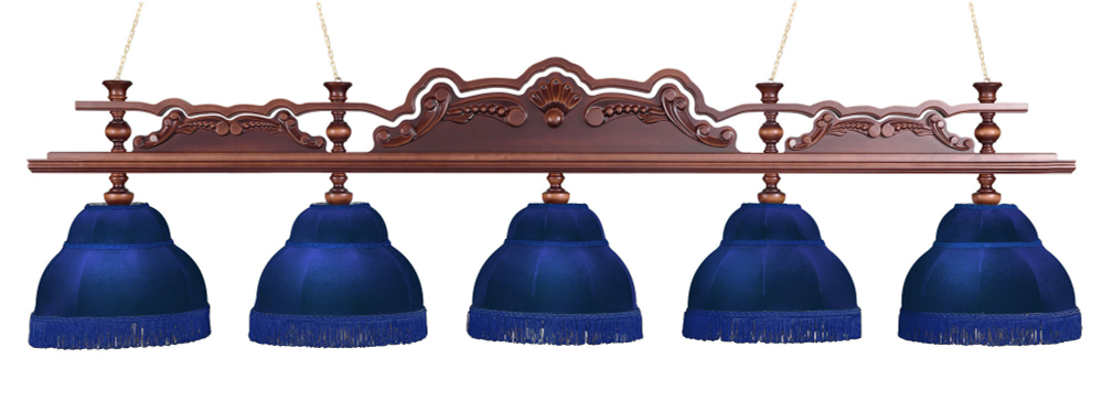 Лампа Император 5 плафонов - клен