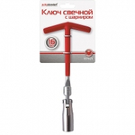 107522 Ключ свечной с шарниром 21мм,AutoStandart
