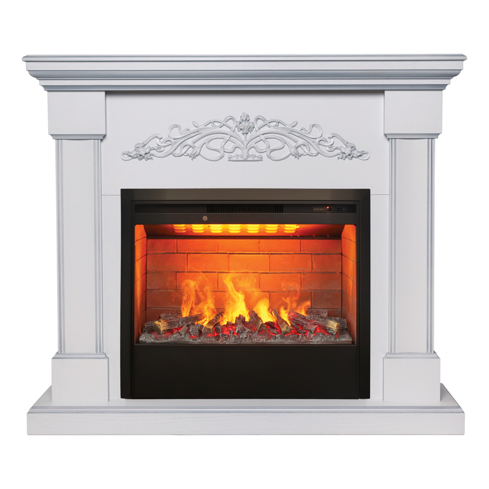 Каминокомплект Real Flame Ofelia 26 WT с очагом Helios 26