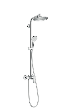 Душевая система Hansgrohe Crometta S 240 1jet Showerpipe Ecosmart 27269000