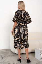 Платье из шелка Амалия (черный)-50-52р-р Р11-1242 Nikol