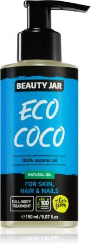 Beauty Jar кокосовое масло для тела и волос Eco Coco