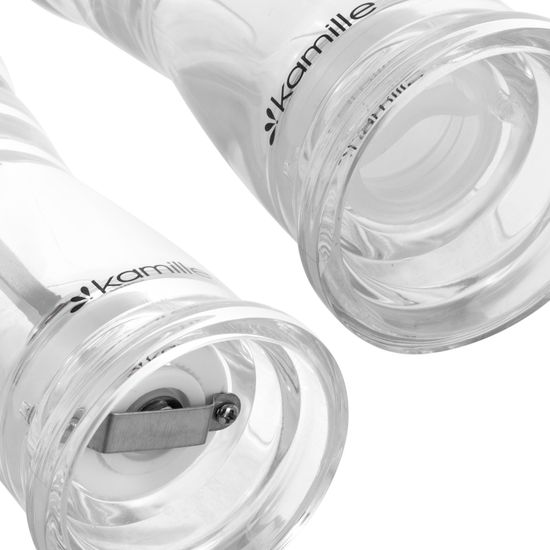 Набор для специй мельница и солонка на подставке Kamille КМ-7053