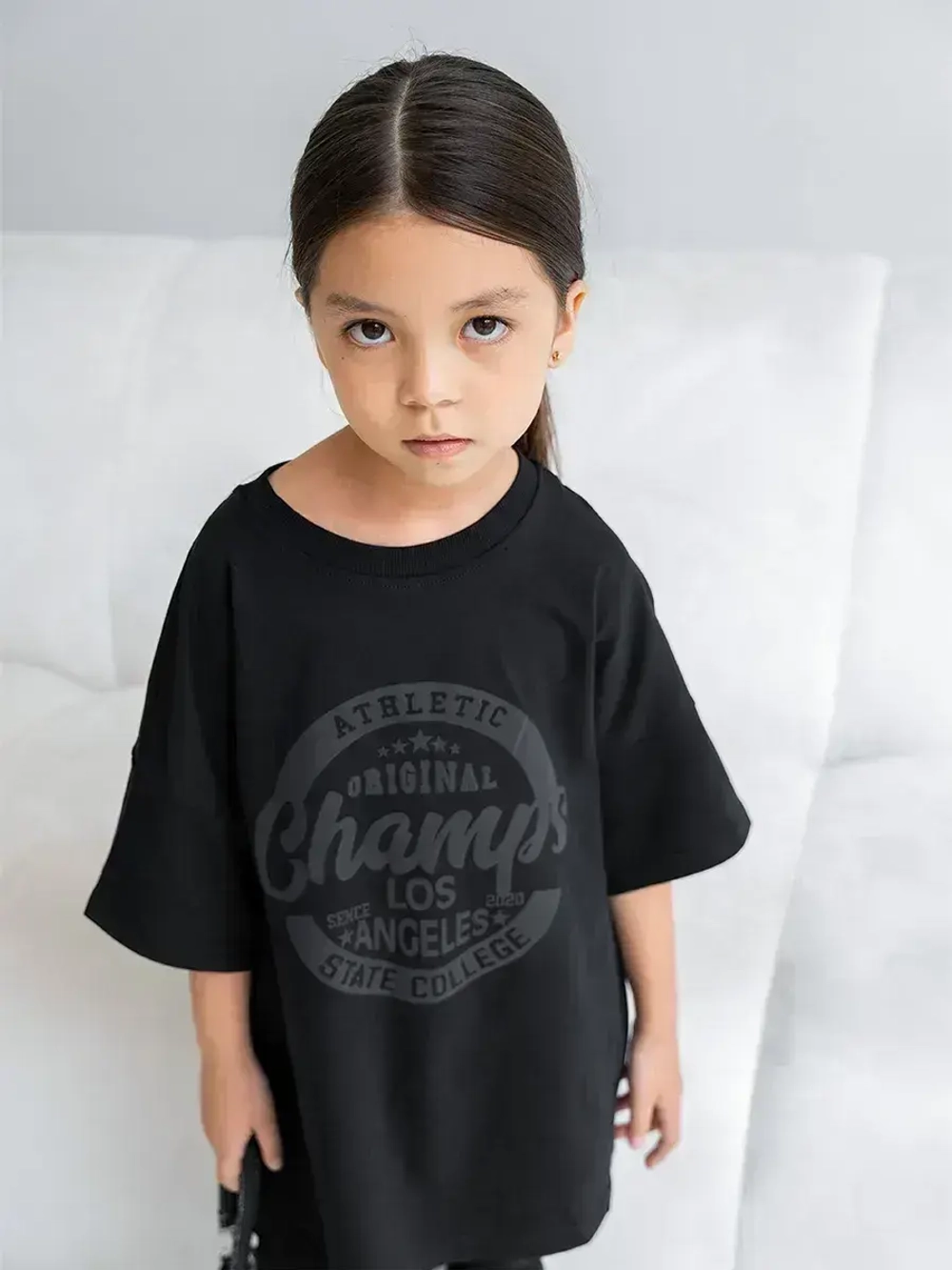 Костюм для девочки летний с леггинсами