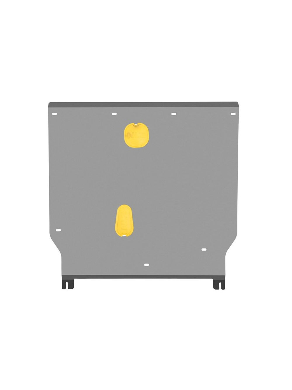 Защита картера и коробки передач (с креп.) для HONGQI H5 (2022-н.в.) 2.0 бензин AT FWD (алюминий, 3 мм)  NLZ.19.02.030A