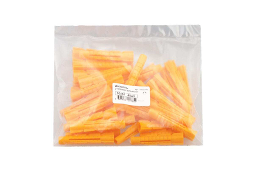 ДЮБЕЛЬ СТРОЙБАТ УНИВЕРСАЛЬНЫЙ 10Х61 40ШТ