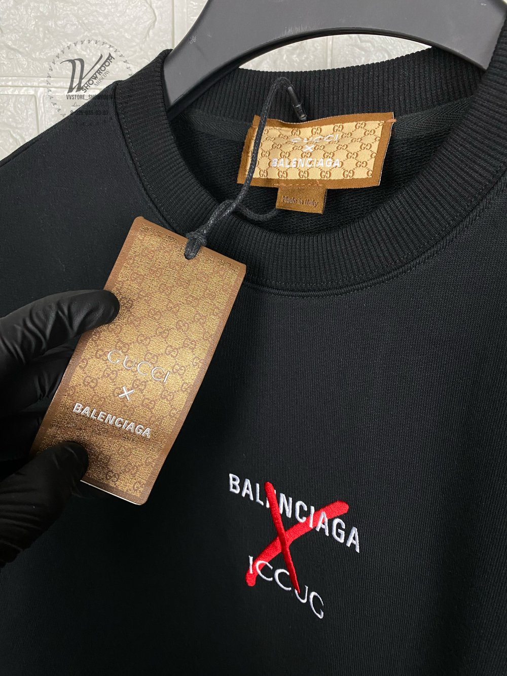 Свитшот Gucci&Balenciaga
