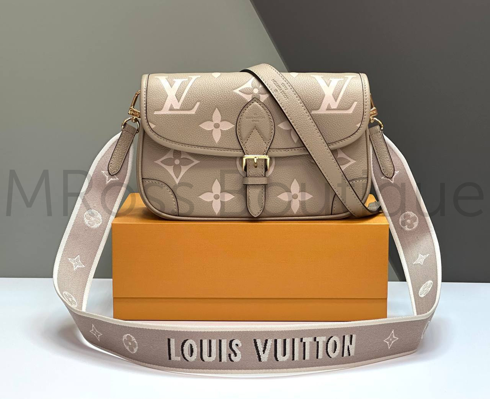 Сумка Louis Vuitton Сэтчел Diane темно - бежевого цвета