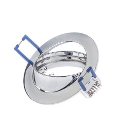 KL1A CH Светильник ЭРА литой простой пов. MR16,12V/220V, 50W хром