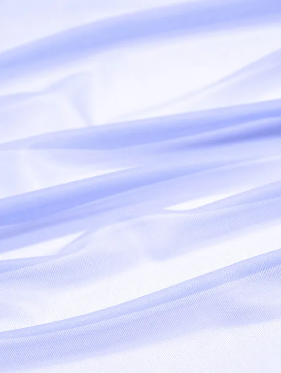 Трикотажная неэластичная сетка Lauma, лавандово-голубой