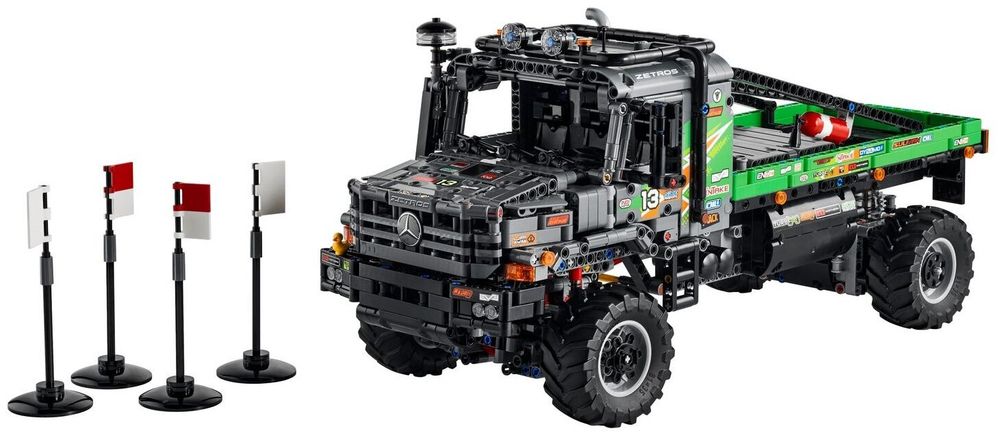 Конструктор LEGO Technic 42129 Полноприводный грузовик-внедорожник Mercedes-Benz Zetros