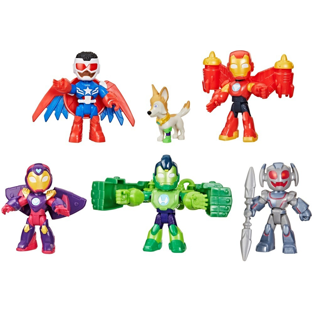 Hasbro Железный человек и суперкоманда - набор фигурок AVENGERS 6-PAK G1255