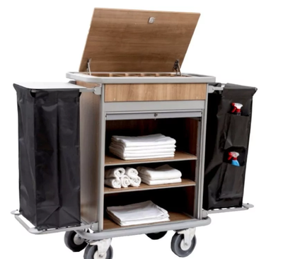 Тележка для горничных Комфорт Плюс