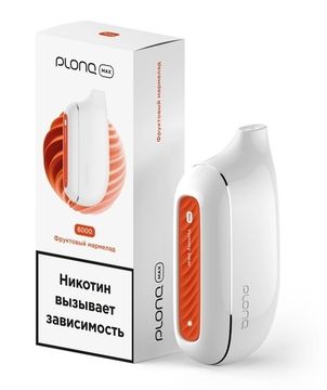 Купить Одноразовый Pod Plonq Plus Max - Фруктовый Мармелад (6000 затяжек)