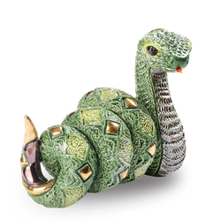 De Rosa Rinconada Статуэтка коллекционная Змея зеленая