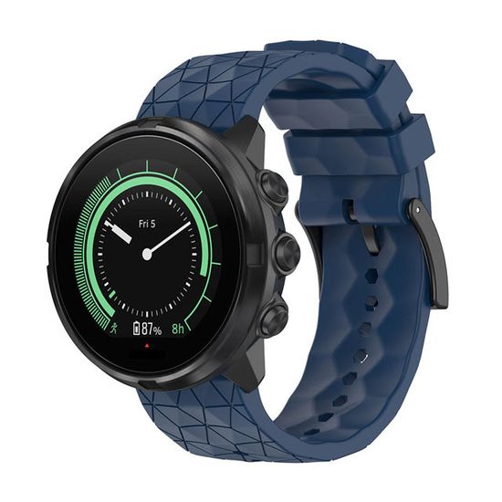 Ремешок Ranger 24 мм для Suunto 9 Baro, Suunto 7, Suunto Spartan Sport силиконовый быстросъемный