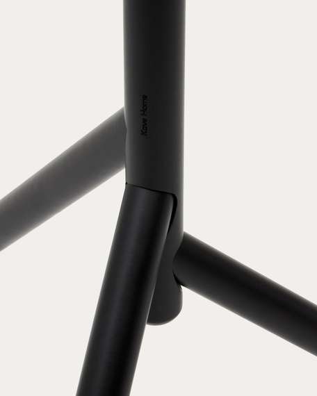 Напольная вешалка Nadue 170 см из массива бука, черная