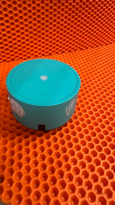 Умная колонка Яндекс Станция Лайт :Берюзовая с подставкой