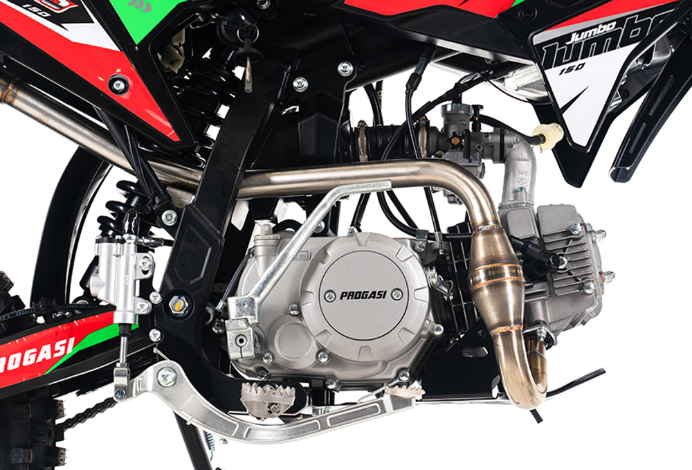 Питбайк PROGASI Jumbo 150 Red Green