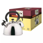 Чайник из нержавеющей стали 2л со свистком «TECO» TC-119