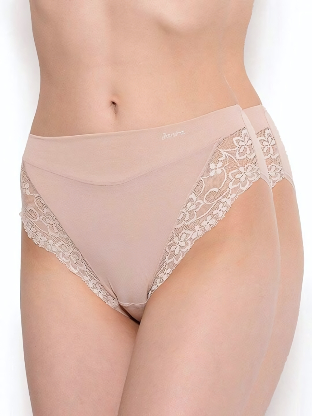 Набор из 2 трусиков-слип Esencial (Размер: M) (Цвет: кофейный)