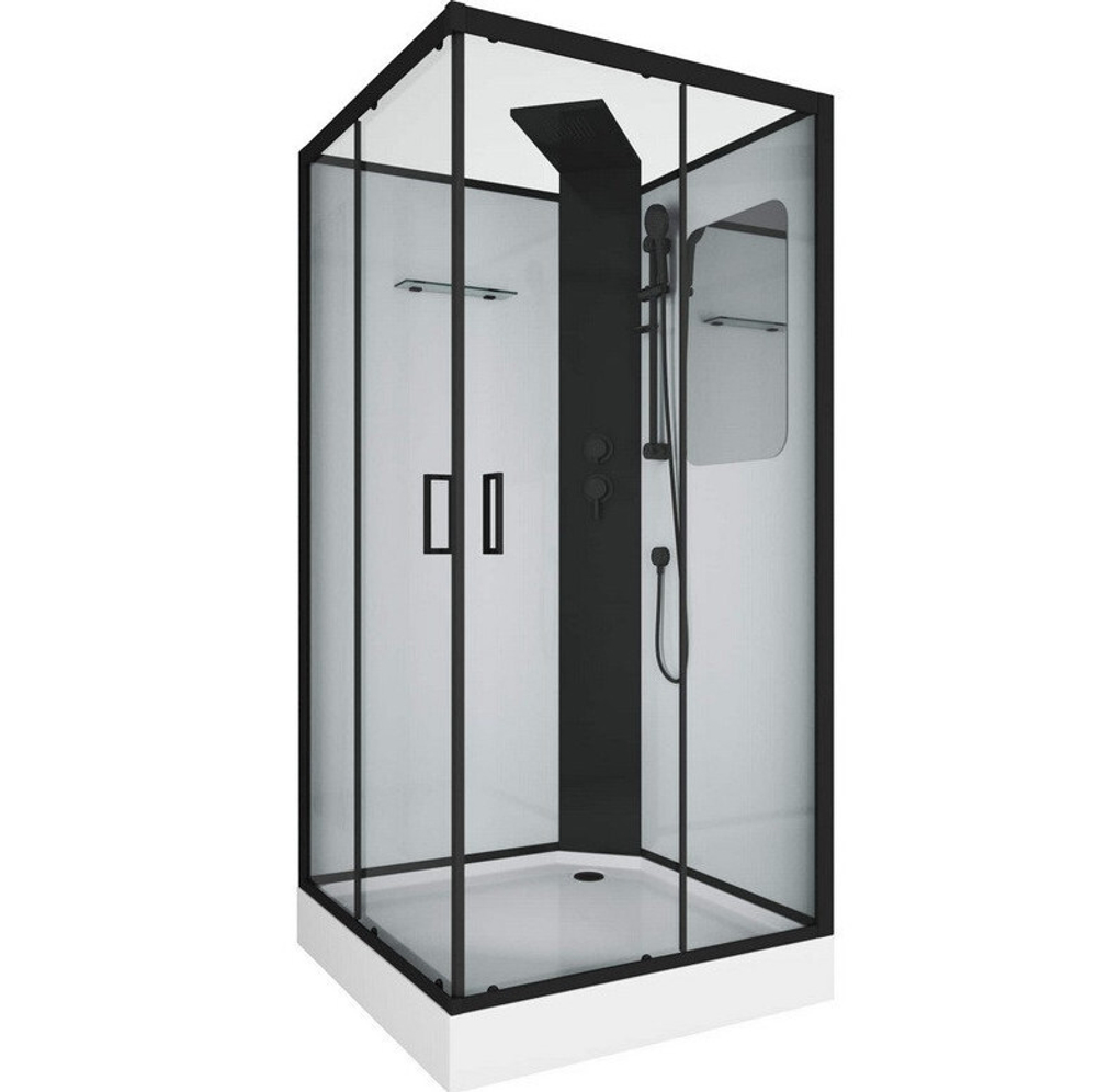 Душевая кабина Grossman Elegans GR251Q (90х90х217) дверь раздвижная,5 мест