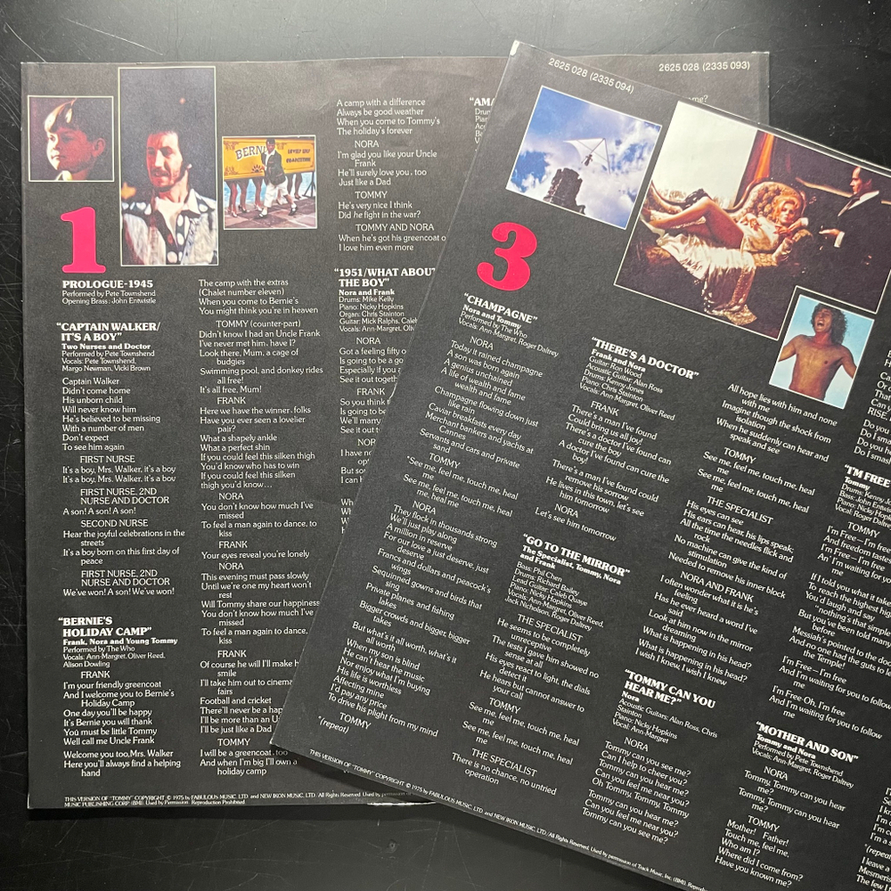 Tommy - Original Soundtrack Recording 2LP (Германия 1975г.)