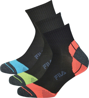 Теннисные носки Fila Calza Socks 3P - черный