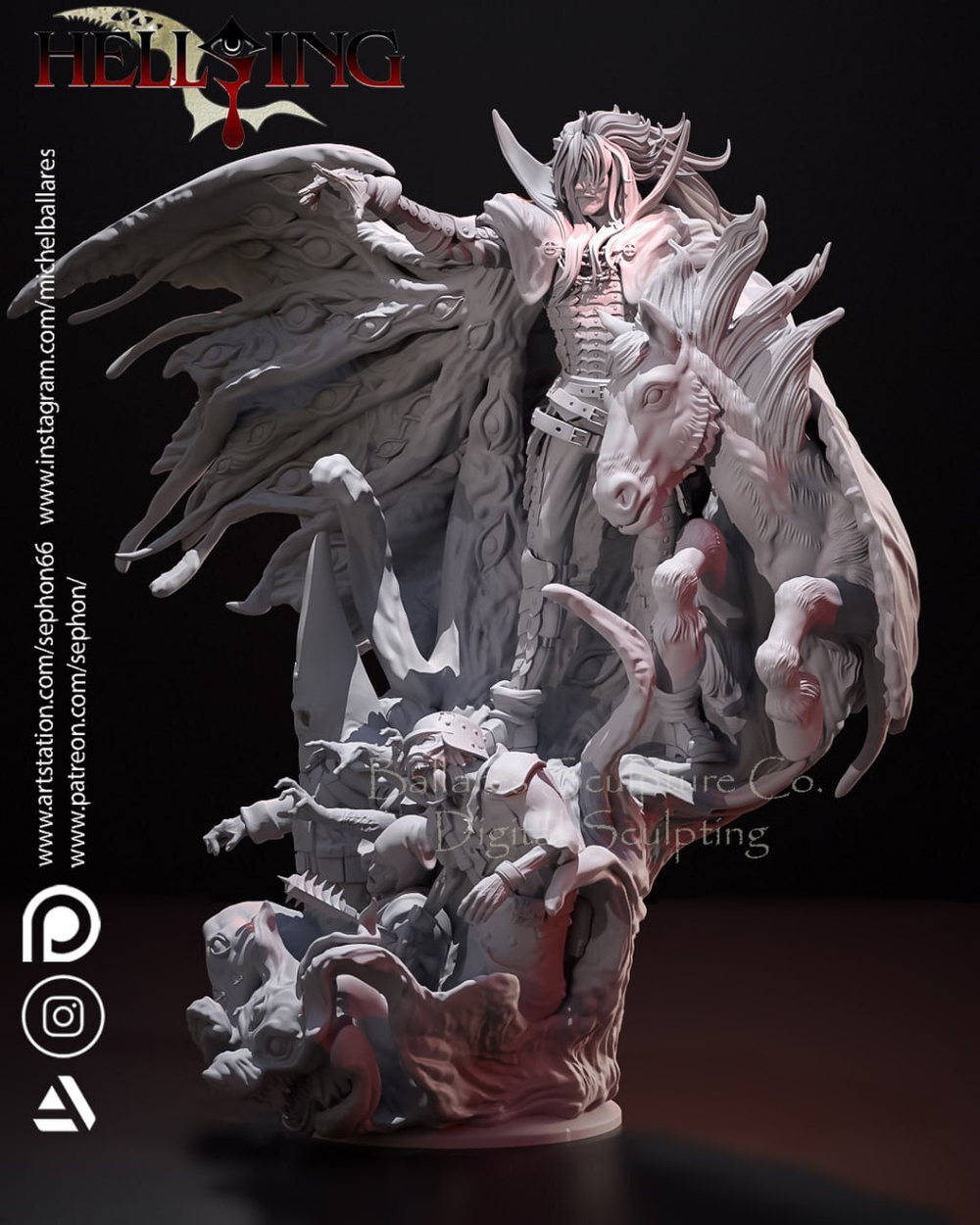 Фигурка Алукард Хеллсинг Alucard Hellsing