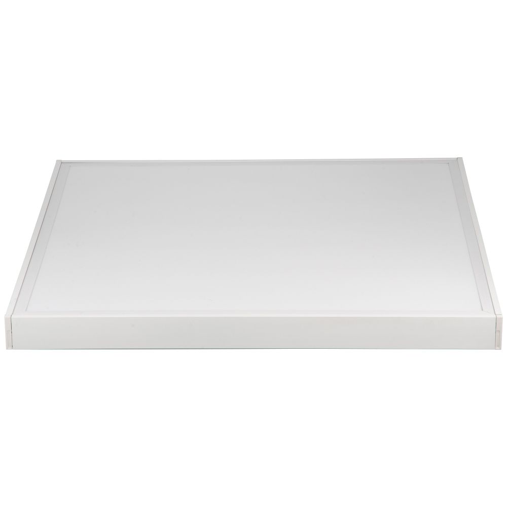 UFL-P60A 6060-H43 WHITE Рамка для накладного и подвесного монтажа универсальных панелей Premium+. 600х600х43мм. Цвет белый. ТМ Uniel