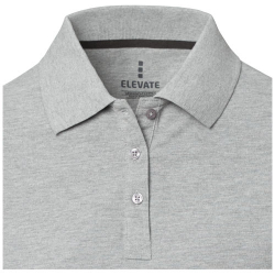 Calgary женская футболка-поло с коротким рукавом