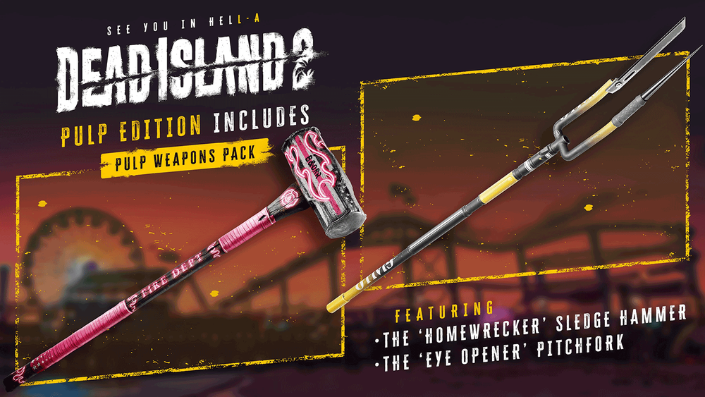Игра Dead Island 2 Pulp Edition (Русская версия) для PlayStation 4