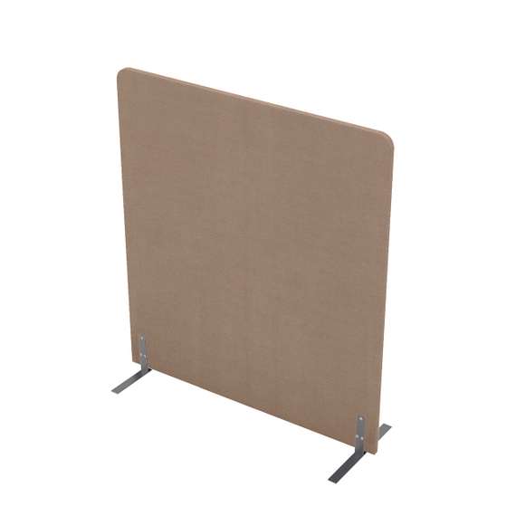 011.МПО.1214 Акустическая мобильная перегородка на стационарных опорах (1200*450*1400)