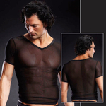 Сетчатая футболка (Размер: S-M) (Цвет: леопард)