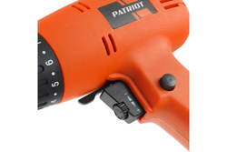Дрель-шуруповерт сетевая PATRIOT FS 250, 1 скор., мощность 280 Вт, оранжевый