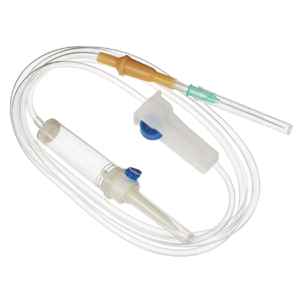 Система инфузионная, L/S, L=150 см., 0,8x38, п/ж резервуар, Хуафу Медикал Эквипмент Ко., Лтд, Китай, 45шт/упк