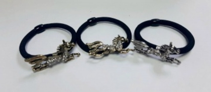 Резинка для волос с лошадкой