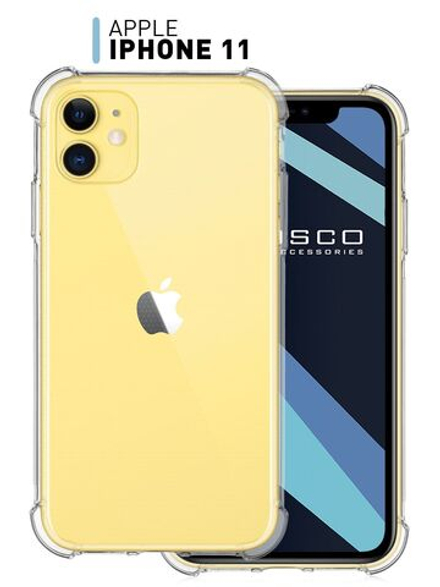Чехол ROSCO для Apple iPhone 11 оптом (арт. IP11-HARD-TPU-TRANSPARENT)