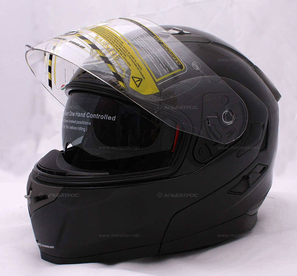 Мотошлем MT Flux Solid