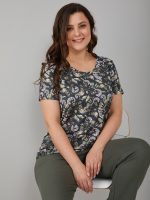 Футболка Фв-107/хаки-веткикалины