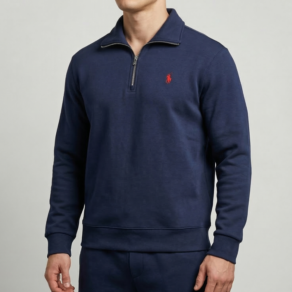 Худи Zip Ralph Lauren #3 • Темно-синий