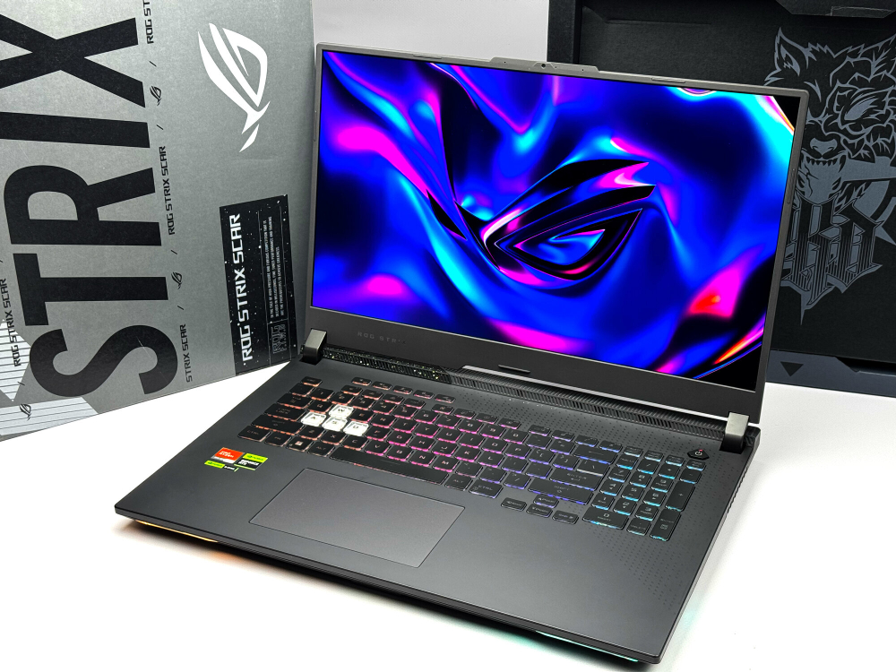 Игровой ноутбук ASUS ROG Strix G17 Ryzen 9 7845HX/RTX 4060 8GB/16Gb/1Tb/2.5K/240Hz/Win11