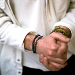 браслет из кианита 4 мм